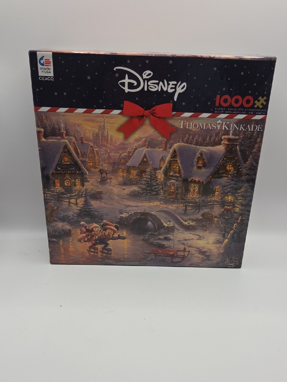 Disney Thomas Kinkade 1000-Piece Holiday Puzzle NWT